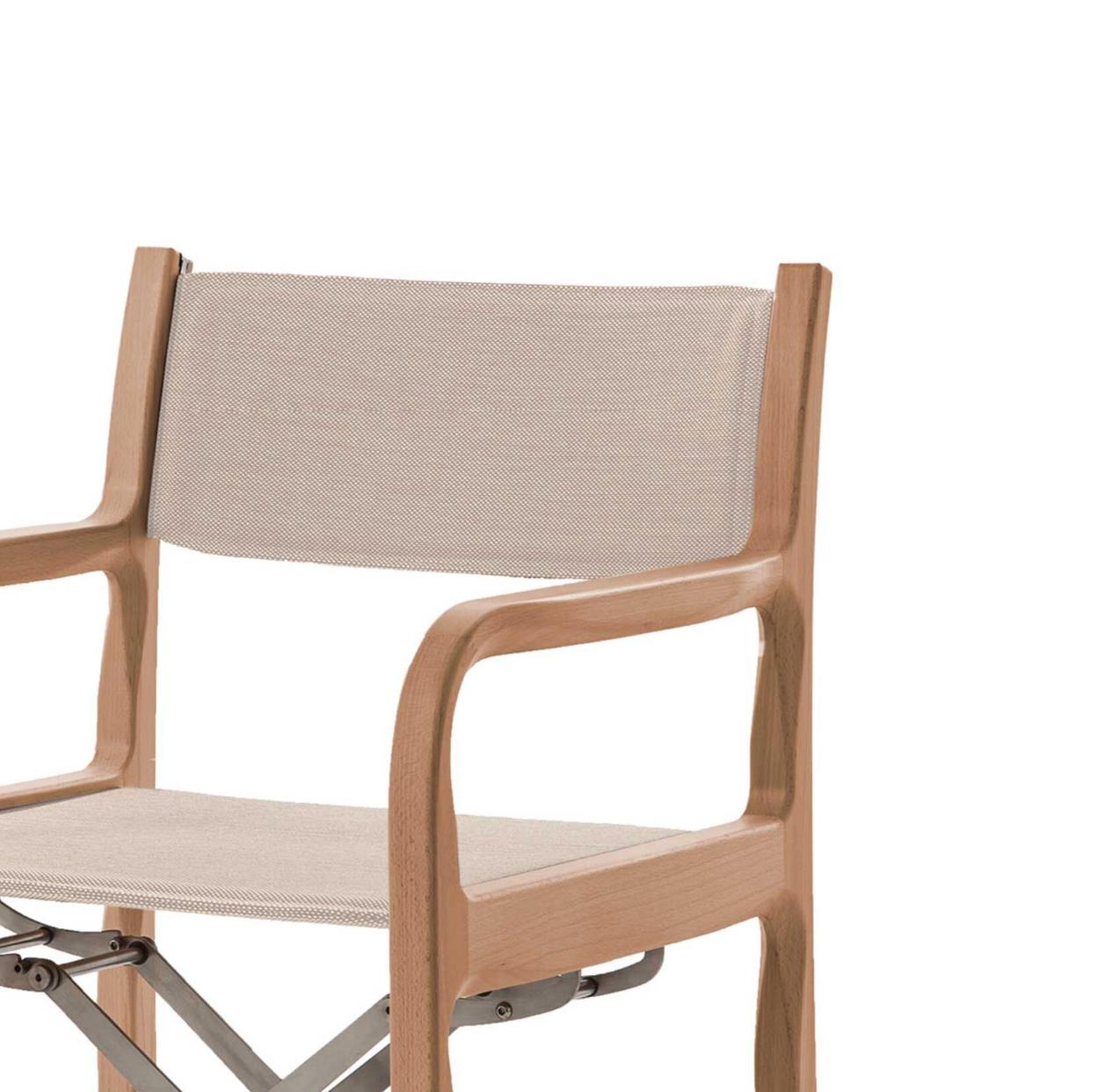 Mid-Century Modern Chaise Pavillon Project unique en bois massif de Michele De Lucchi pour Cassina en vente