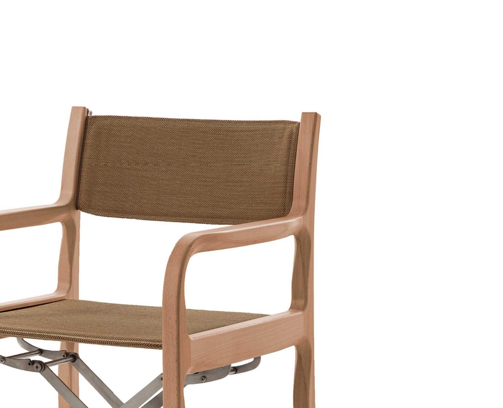 Textile Chaise Pavillon Project unique en bois massif de Michele De Lucchi pour Cassina en vente