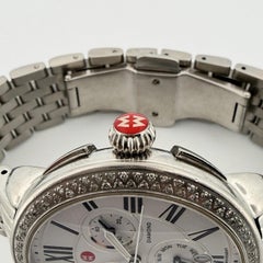 Orologio Michele Deco Diamond MW21A01A1966 in Steele, 41x39 mm, 0,60 CTW