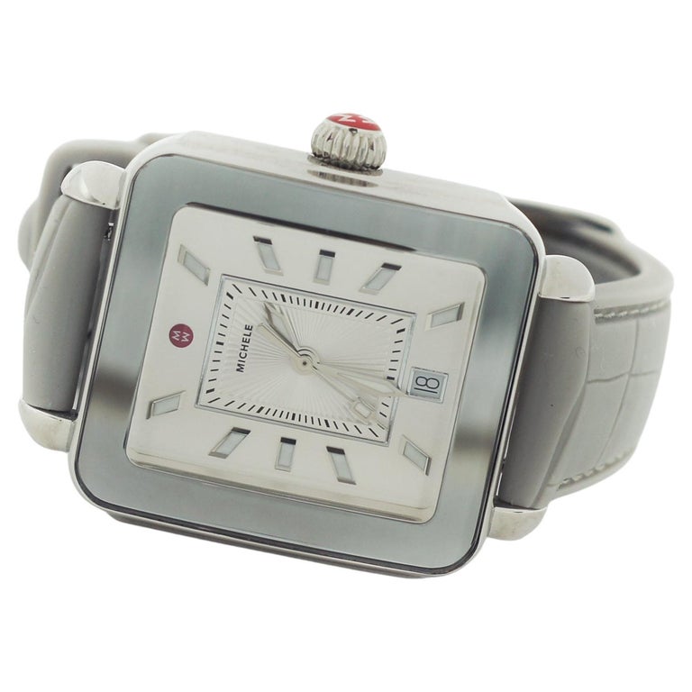 Michele Deco Sport Silver Dial Watch MWW06K000009 Michele Women main image 3