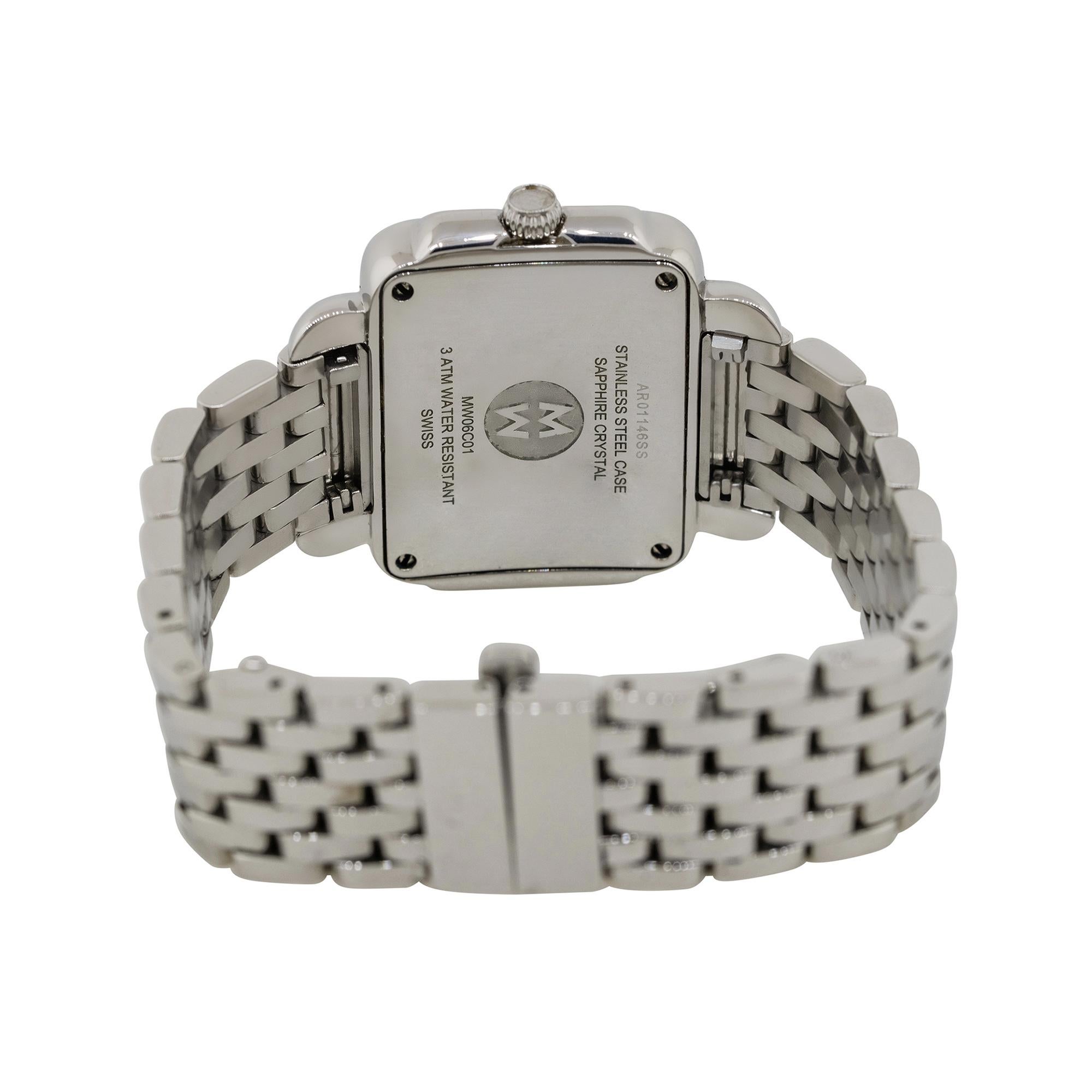 michele watch mother of pearl