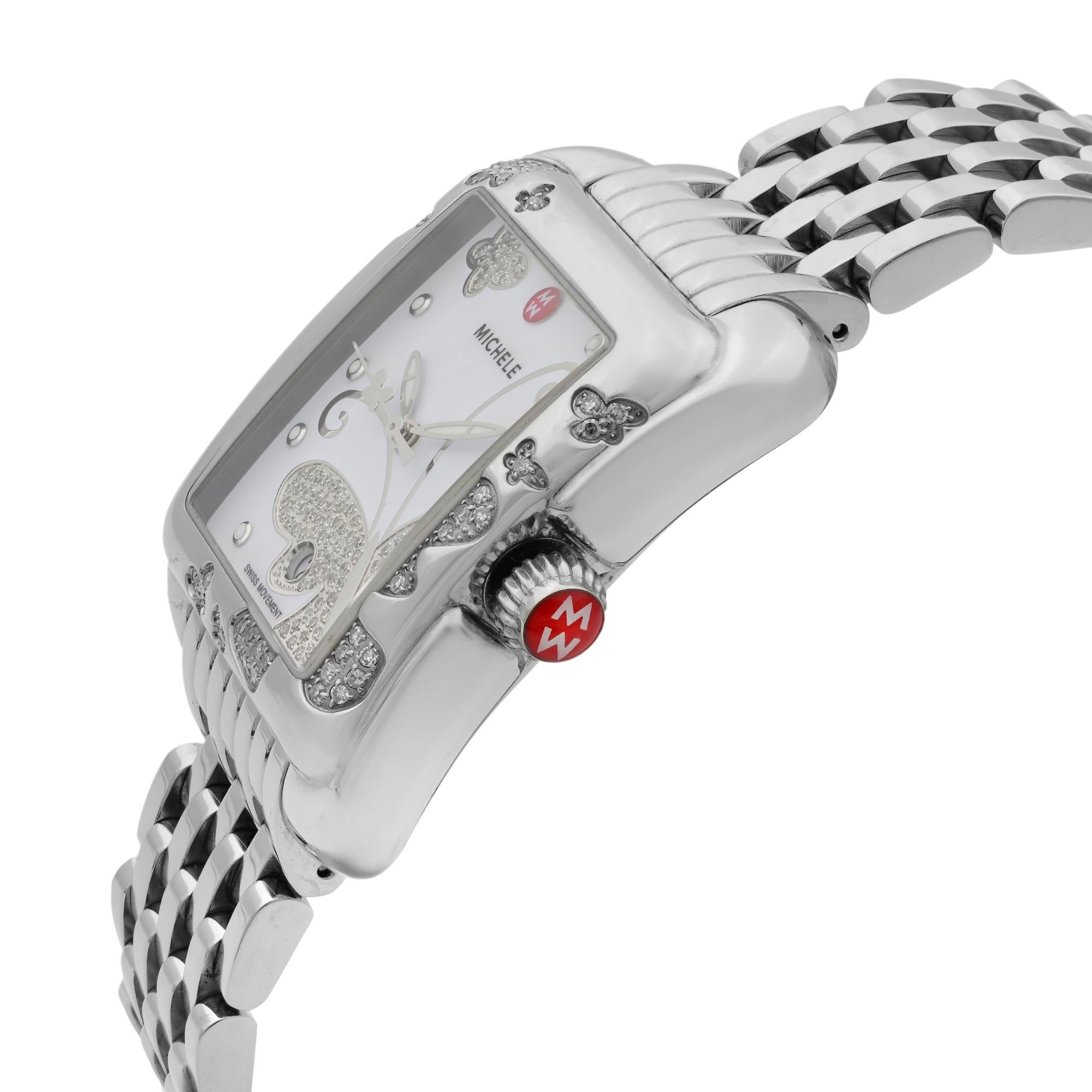Michele extreme deals butterfly watch