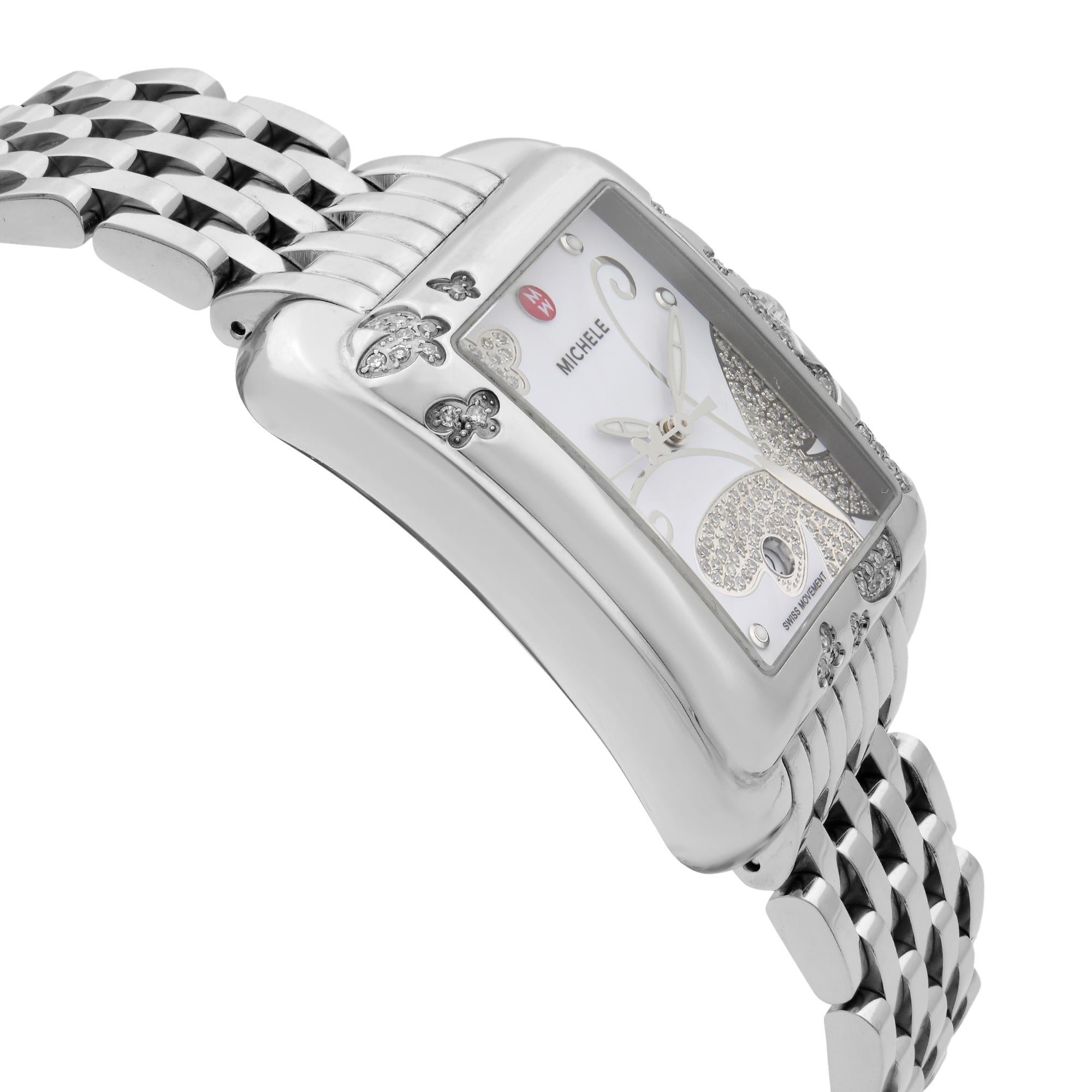 Michele extreme butterfly watch top