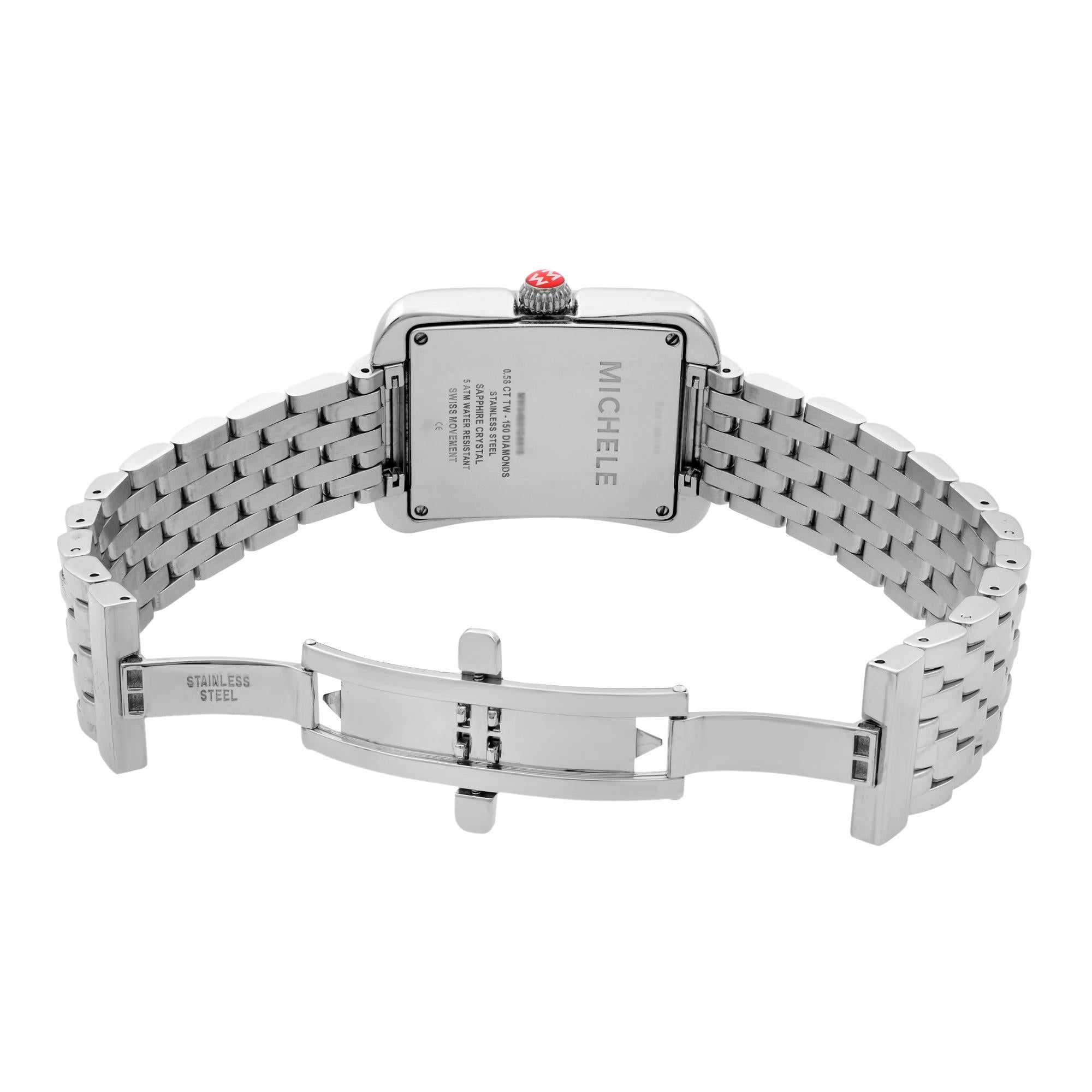 michele butterfly diamond watch