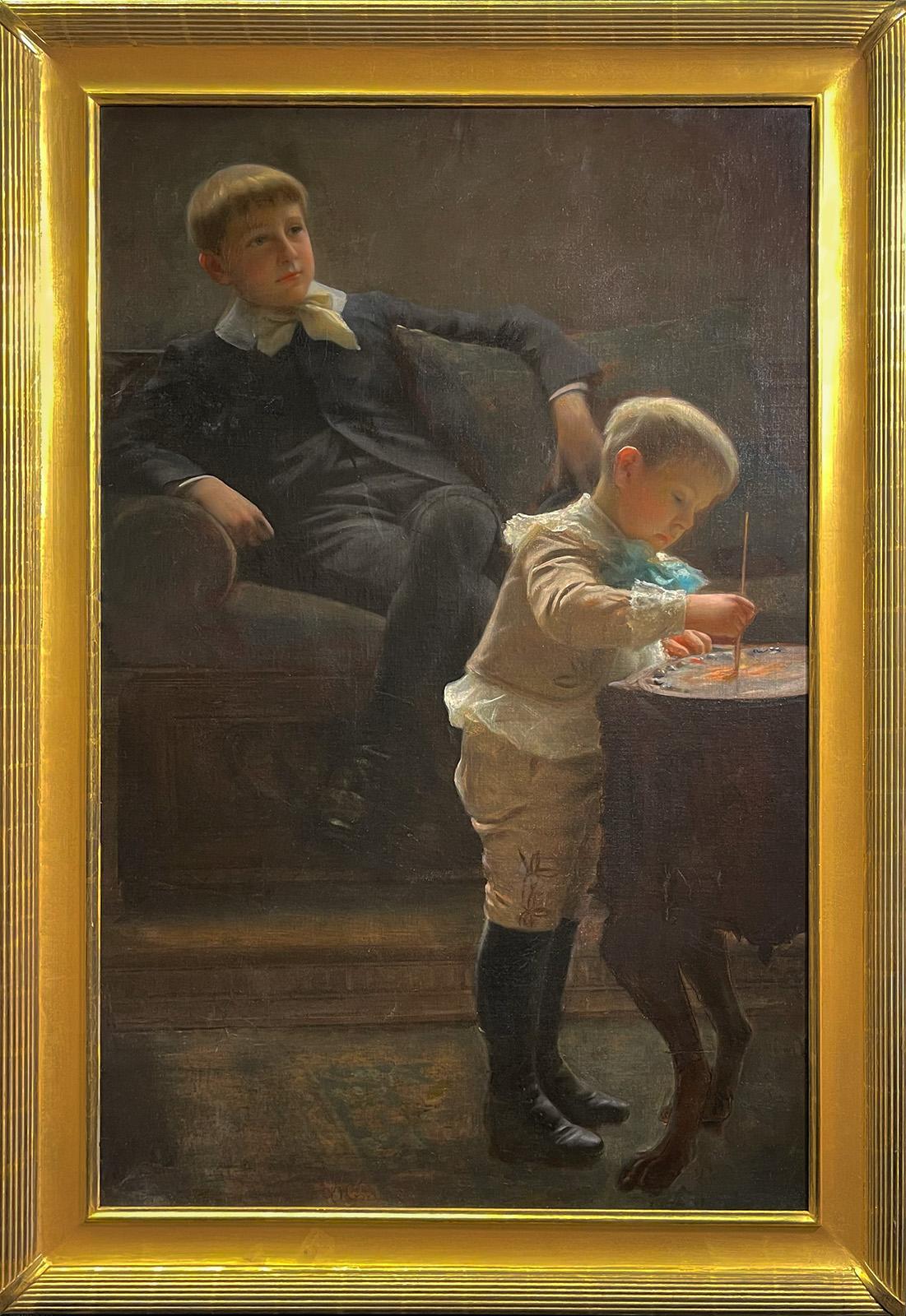 "Self Portrait Of The Artist As A Young Boy" by Michele Gordigiani
