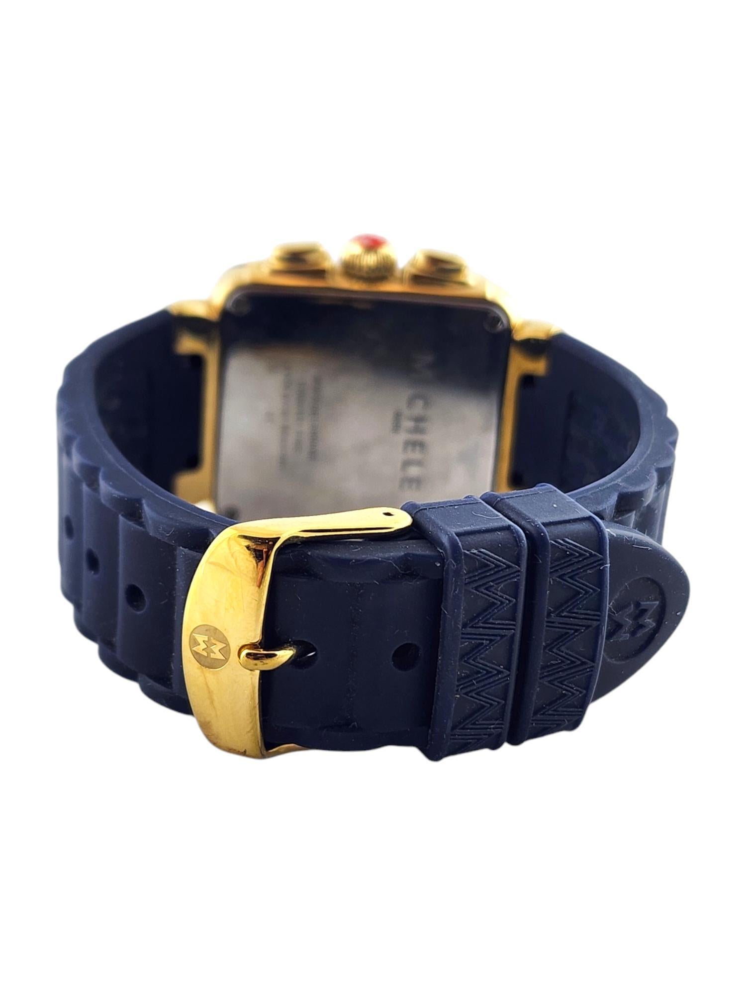 Women's Michele Jelly Bean Park Ladies Watch Navy MWW06L000004 #18480