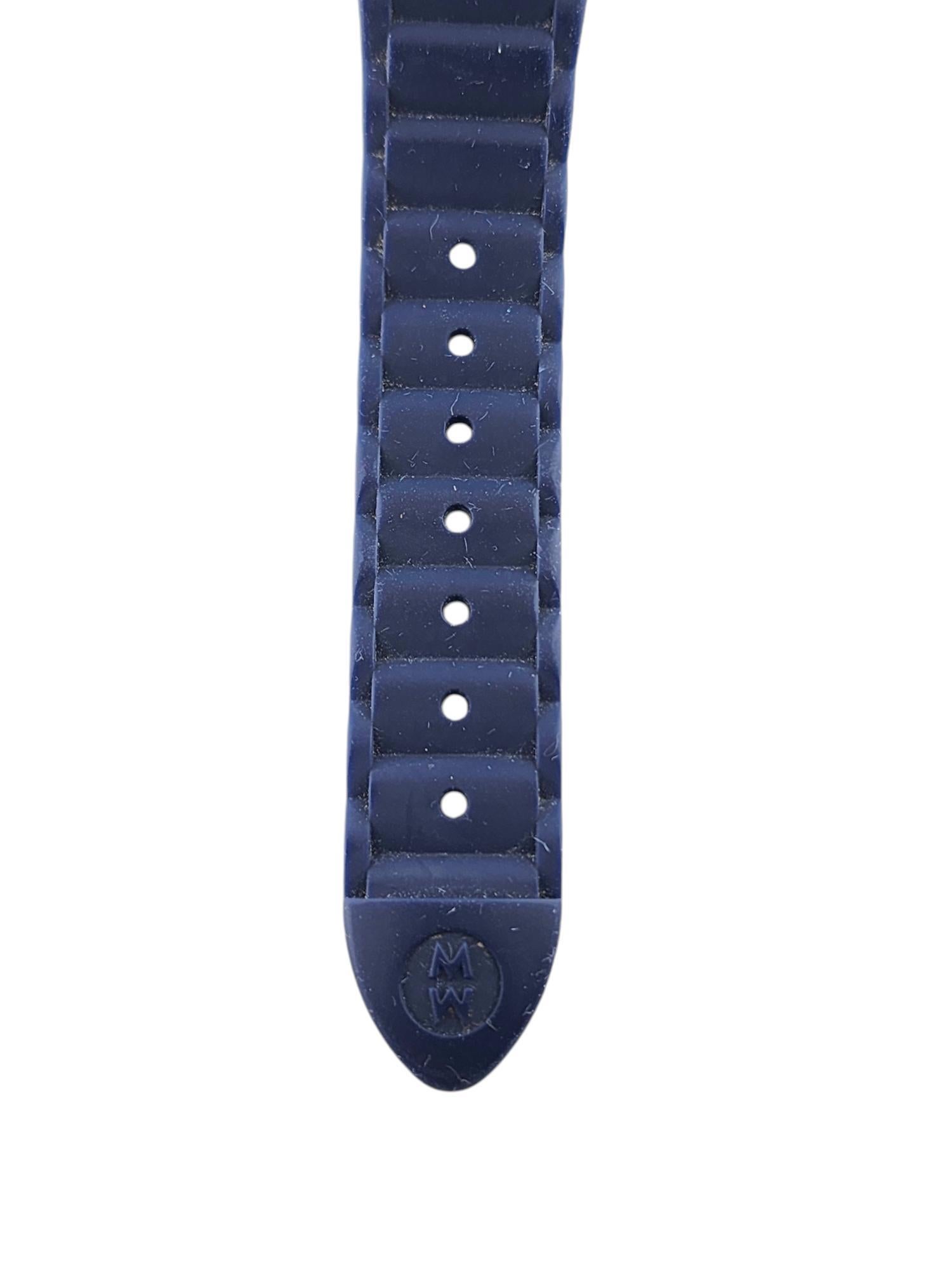 Michele Jelly Bean Park Ladies Watch Navy MWW06L000004 #18480 3