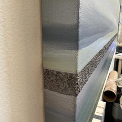 Composing Paths - Colorful Minimalist Line Painting