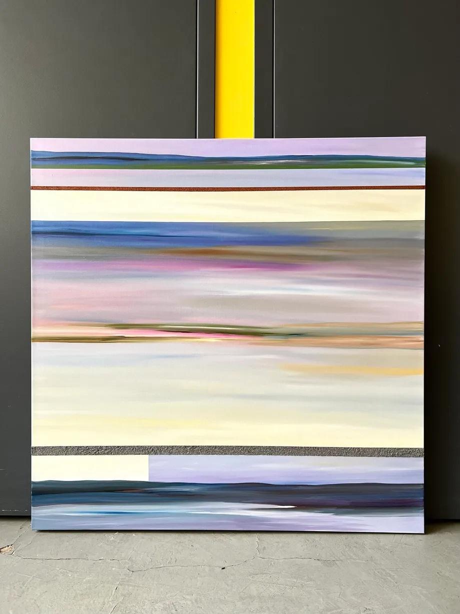 Quietude  
40.0 x 40.0 x 1.5, 10.0 lbs 
Oil on canvas
Hand signed by artist 

Artist's Commentary: 
