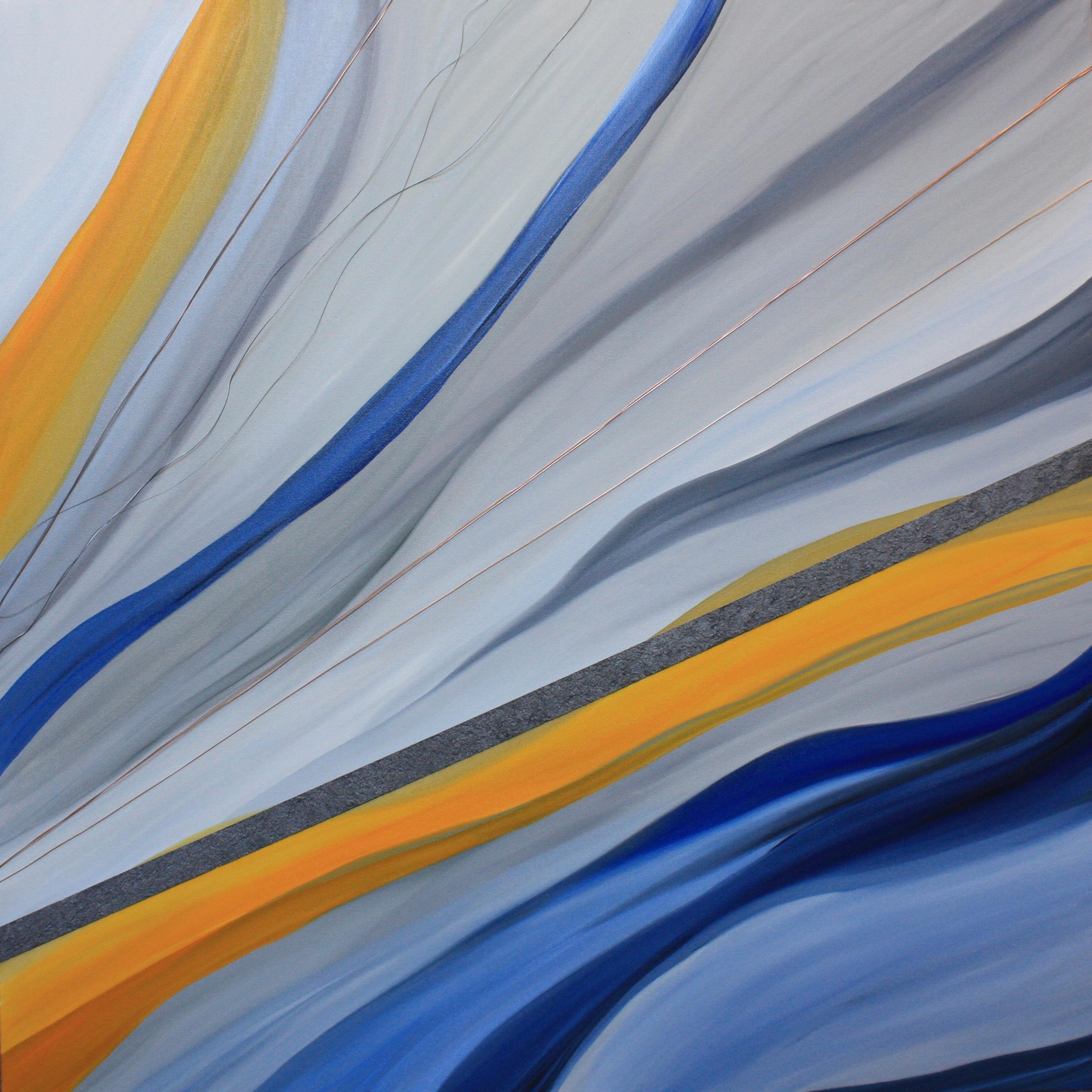 Abstract Painting di Michele Krauss - Parla con me, quadro astratto originale contemporaneo
