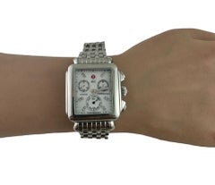 Michele Ladies Deco Diamond Stainless Watch MW06P00A0046 #18686