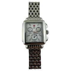 Michele Ladies Deco Diamond Stainless Watch MW06P00A0046 #18686