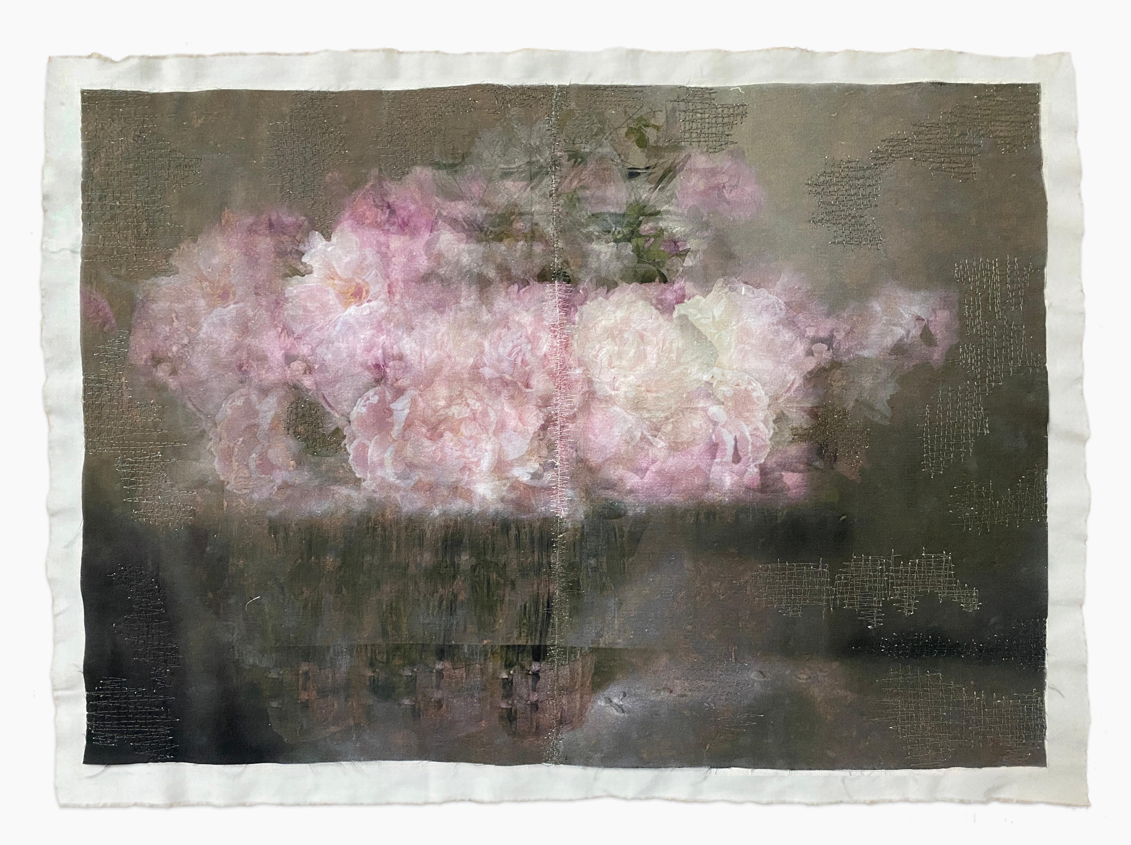 Rings of Light - Mixed Media Art by Michele Landel