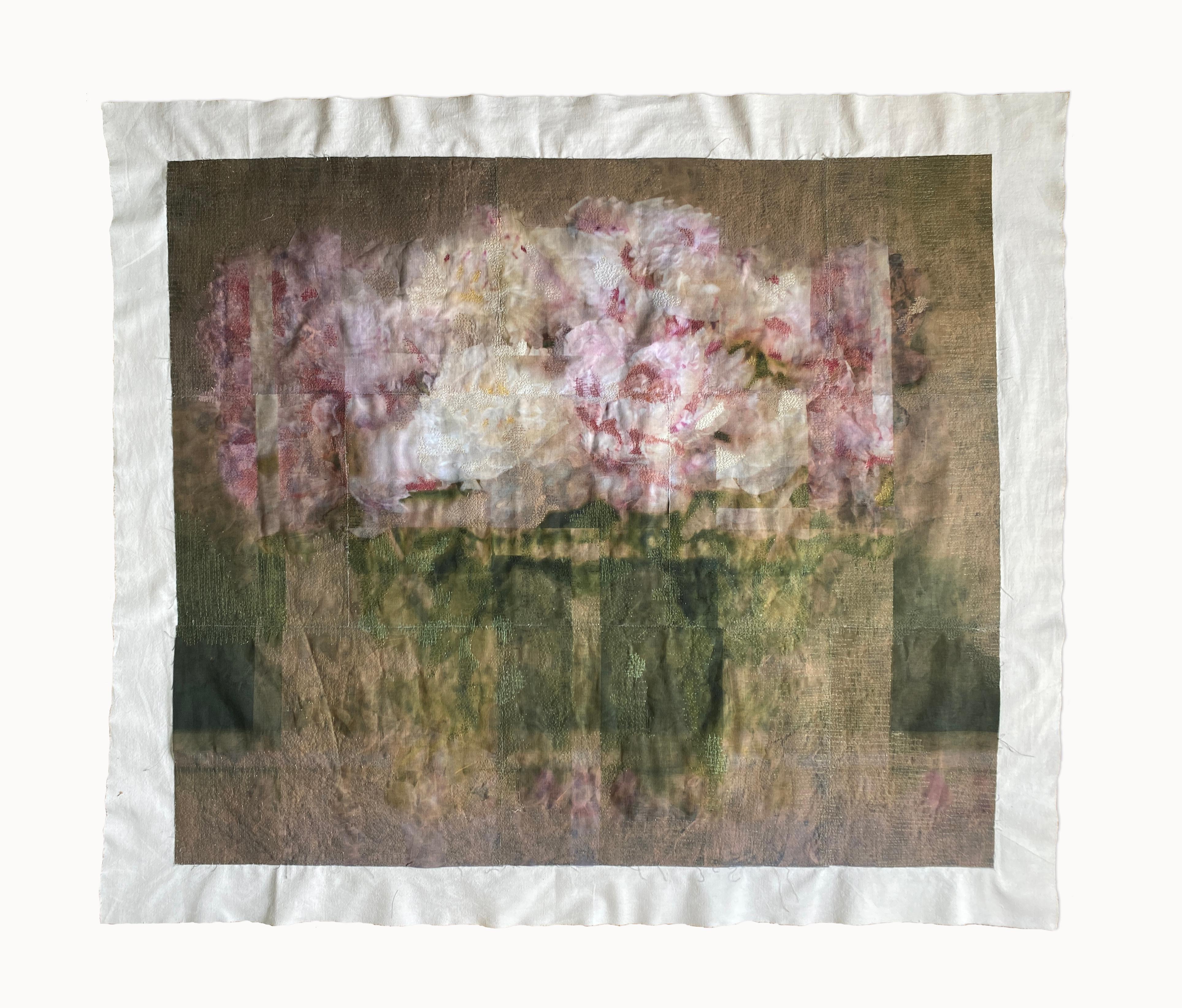 Silent Petals - Mixed Media Art by Michele Landel