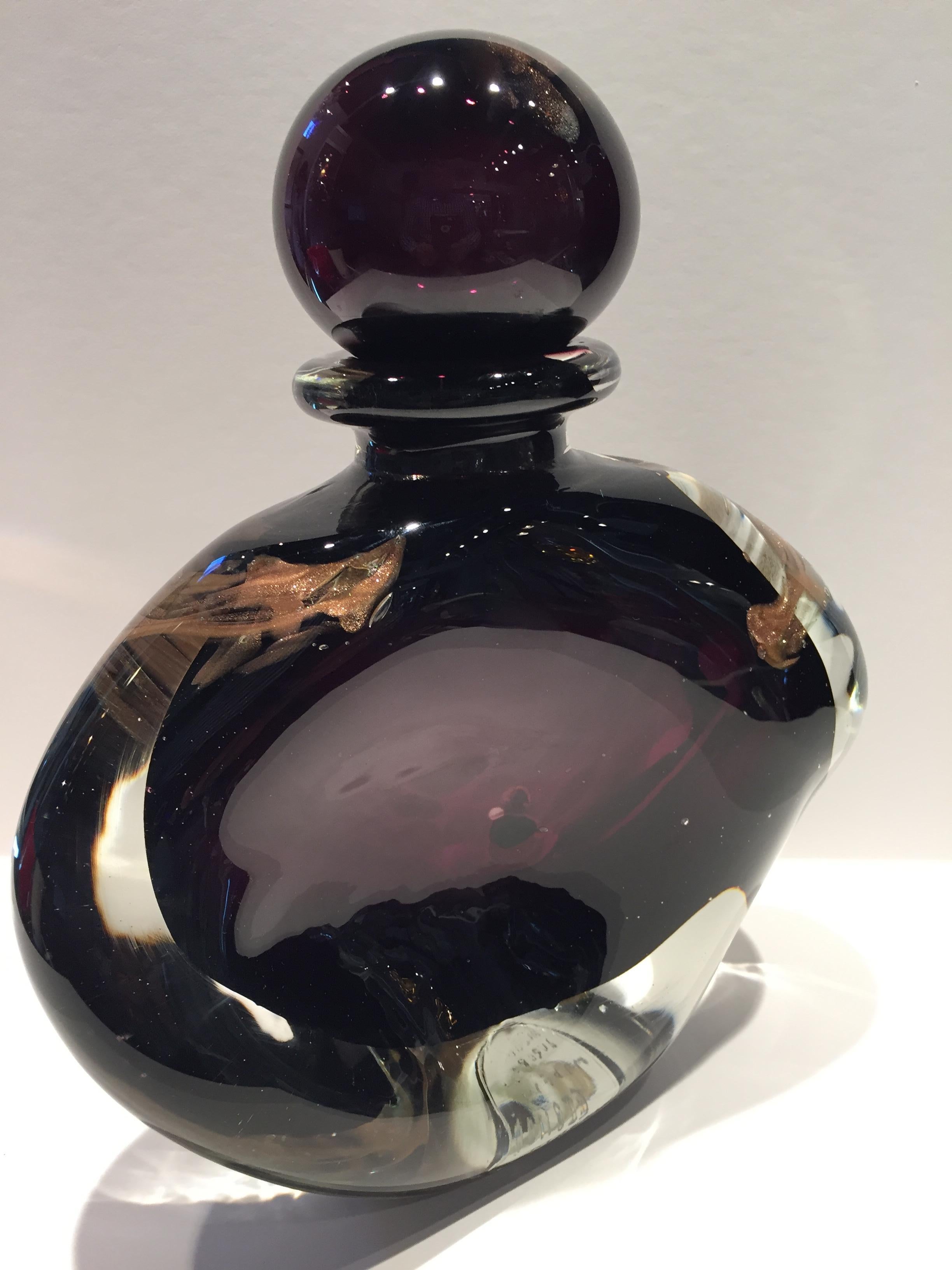 french perfume purple bottle