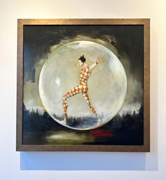 The Master of Things, Oil on canvas, mysterious and whimsical pop art master