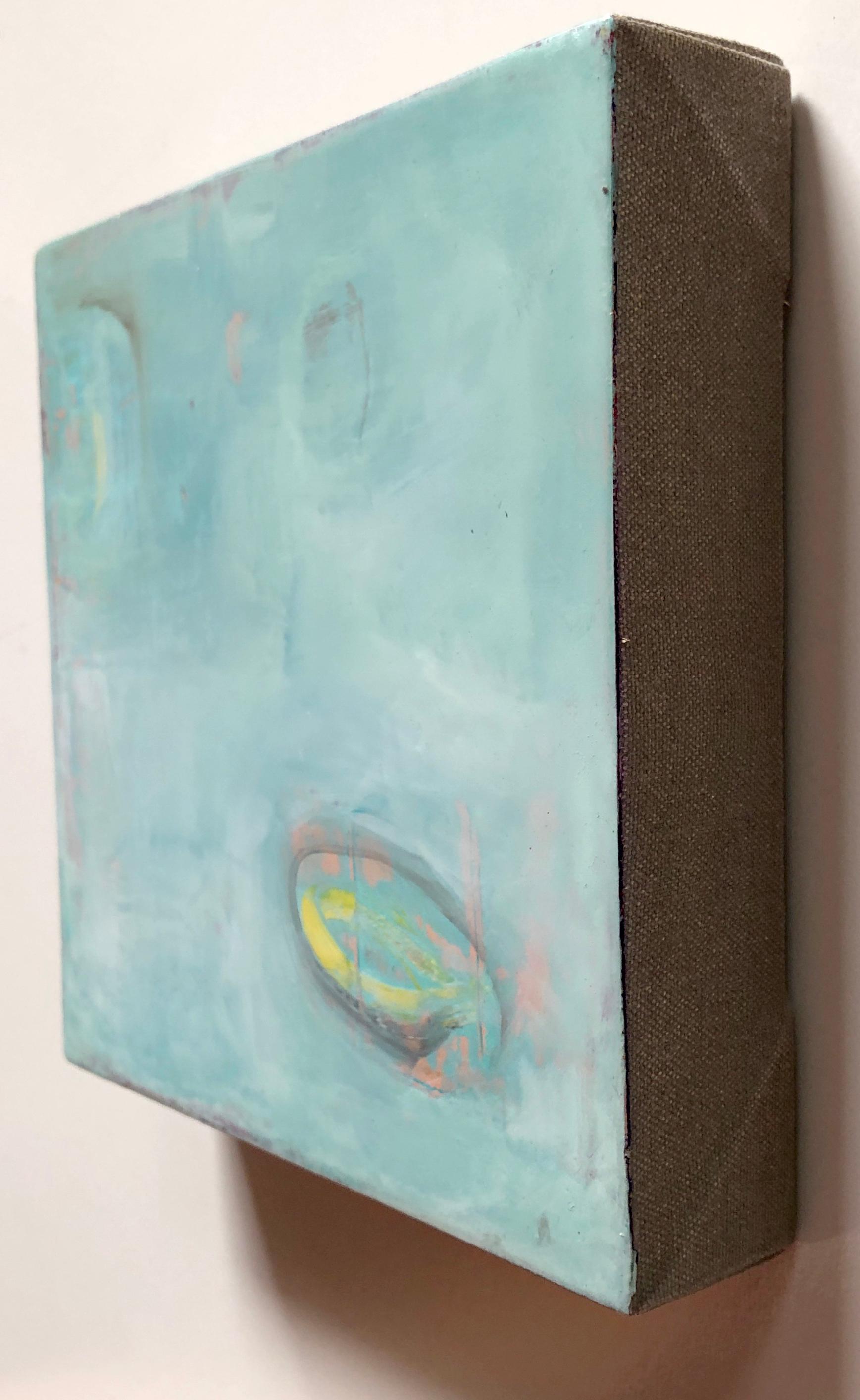 « The Wishing Well », huile sur toile de Michele Mikesell, peinture abstraite colorée en vente 2