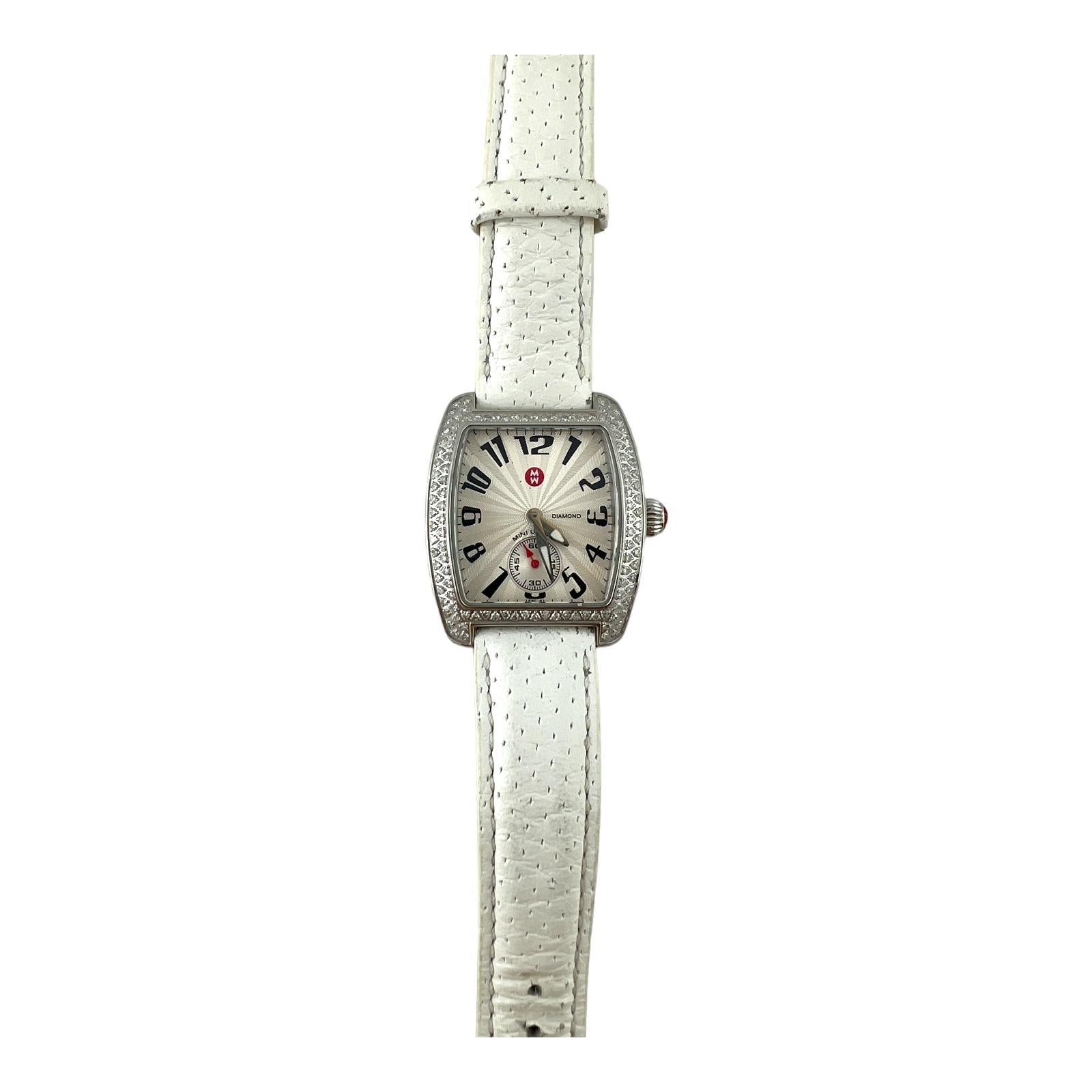 Michele Mini Urban Damen Diamant Uhr MW02A01A2001 Quarz #15222 im Angebot 1