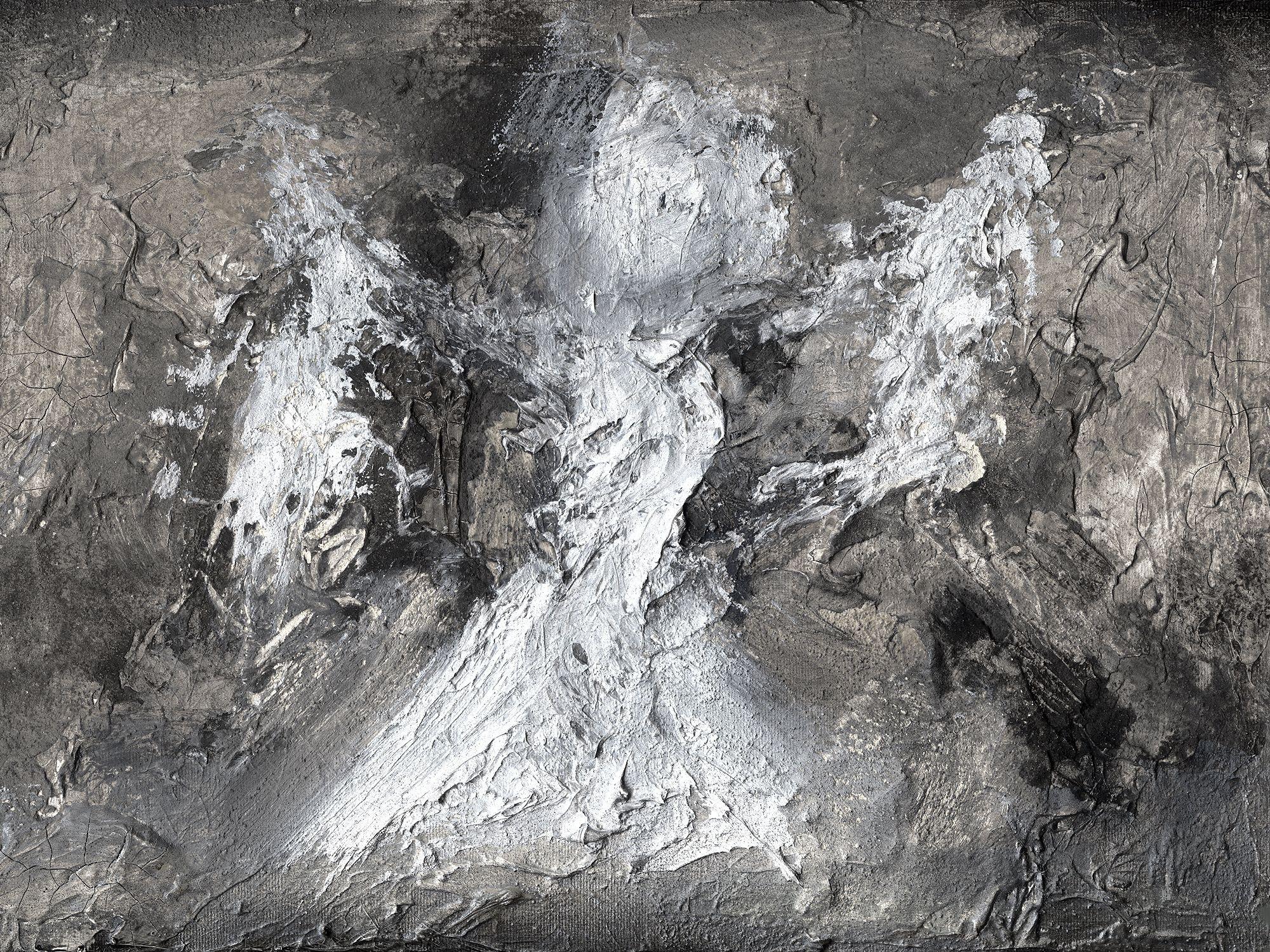 AngelScape - Angel of Hope VII, Mixed Media on Canvas - Mixed Media Art by Michele Morata
