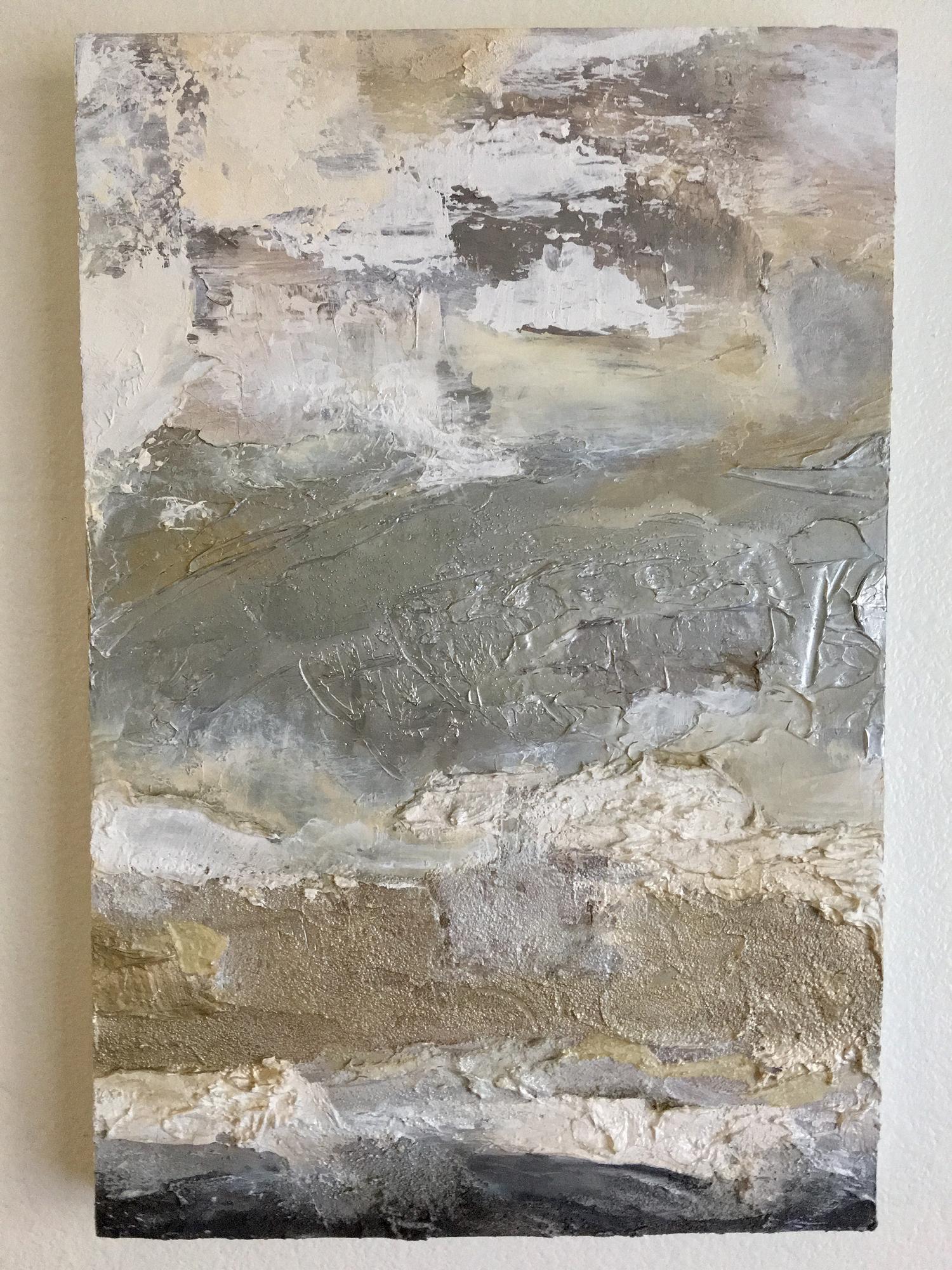 <p>Artist Comments<br /> My Sue;o - My Heart.   My inspiration came from a dream where I was painting  en plein air  in a beach setting. This series was painted on the beach in my dream and may be interpreted as purely abstract, landscape, or