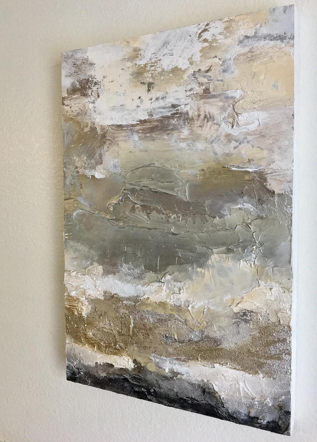 <p>Artist Comments<br /> My Sue;o - My Heart.   My inspiration came from a dream where I was painting en plein air in a beach setting. This series was painted on the beach in my dream and may be interpreted as purely abstract, landscape or
