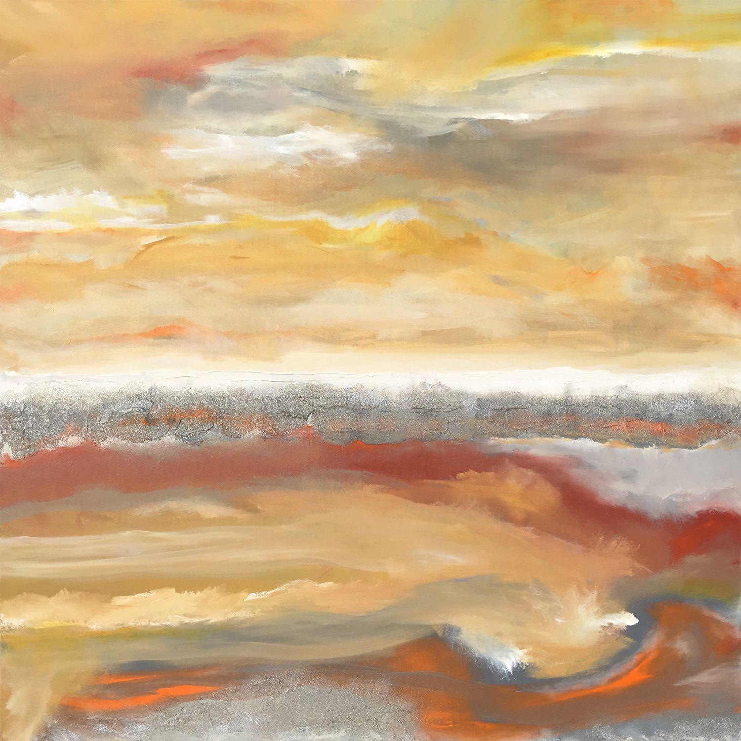Abstract Painting di Michele Morata - BELOVED, Pittura, Olio su tela