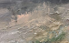 CAMINO {DIPTYCH}, peinture, huile sur panneau de bois