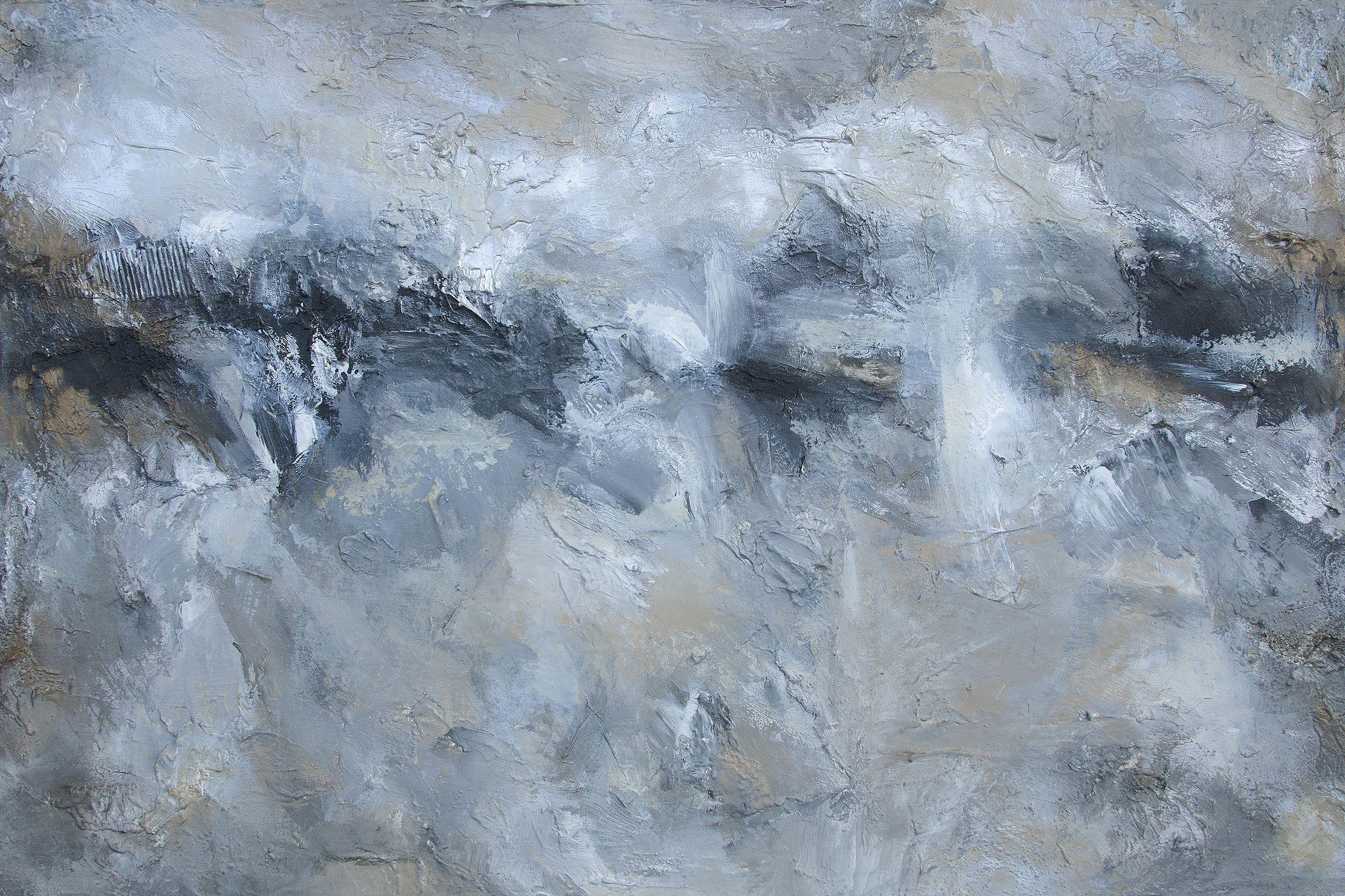 Michele Morata Abstract Painting - Duality III, Painting, Oil on Canvas
