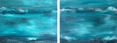 ETERNAL {DIPTYCH - SET OF 2}, Painting, Oil on Wood Panel