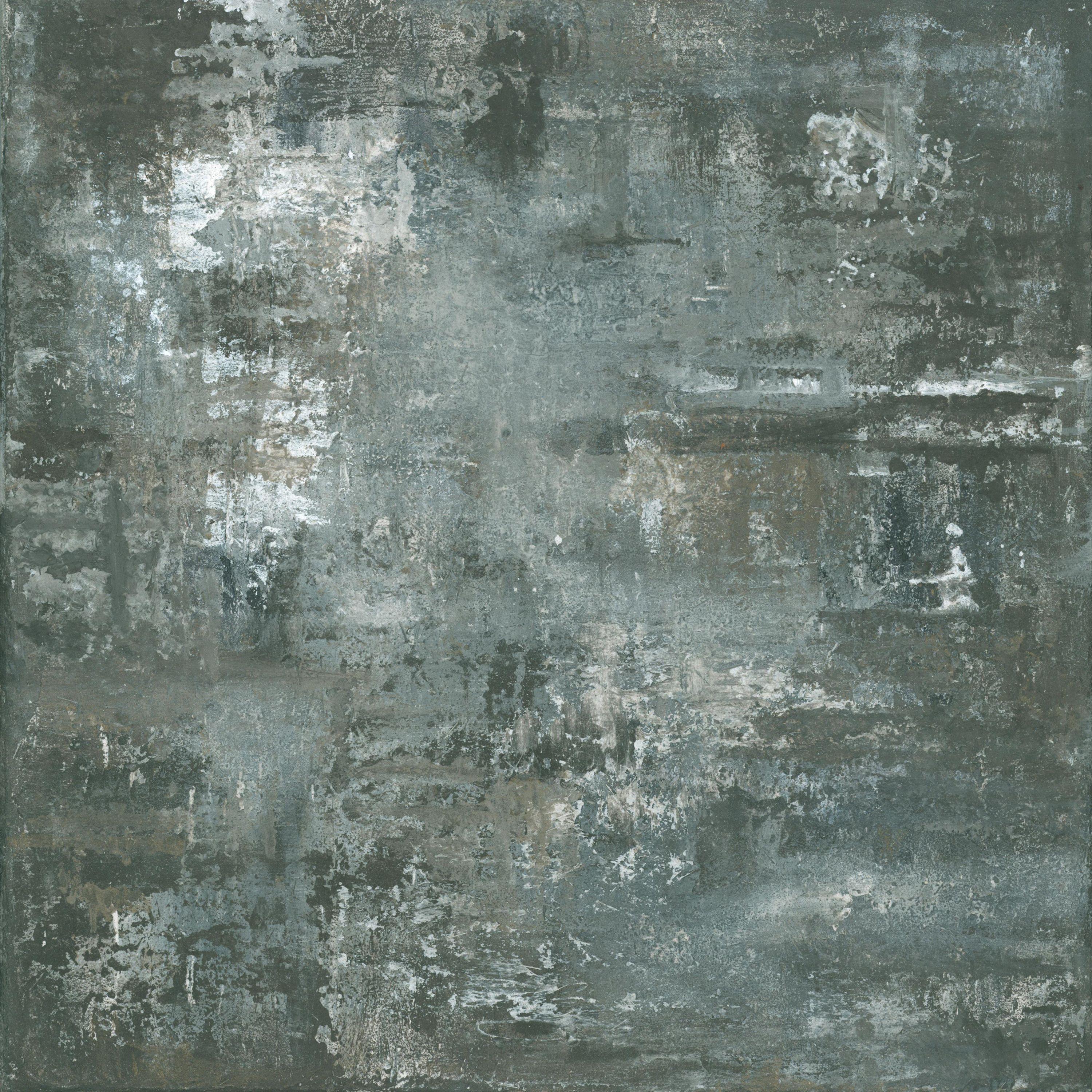 Sacred {II}, Painting, Oil on Canvas - Gray Abstract Painting by Michele Morata