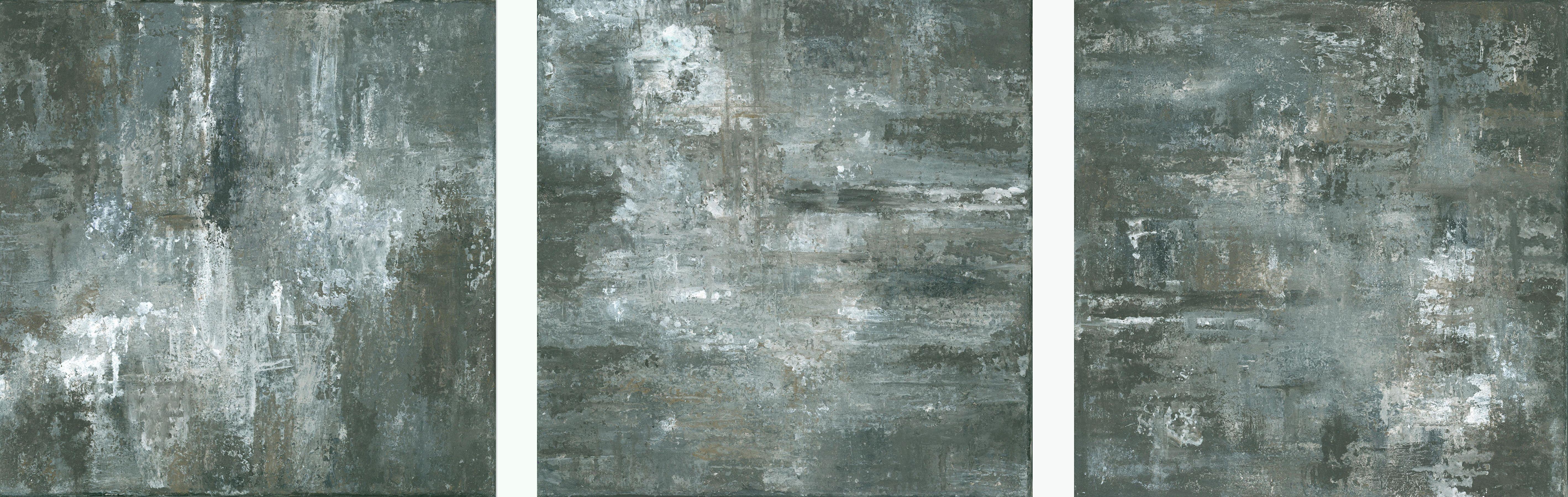 {Triptyque - Ensemble de 3}, peinture, huile sur toile, Sacré - Moderne Painting par Michele Morata