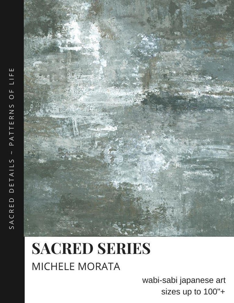 Sacred {Triptych - Set of 3}, Painting, Oil on Canvas For Sale 4
