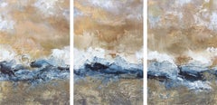 SUENO IX {DREAM} TRIPTYCH - SET OF 3, Painting, Oil on Wood Panel