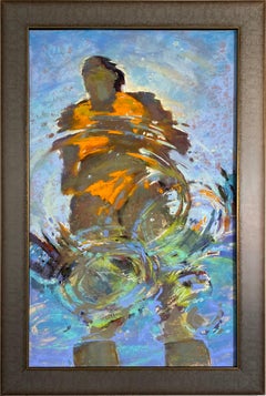 "These Changes I, " Abstract Figurative Painting