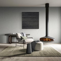 abstract 40/40 - Encaustic Minimalist Painting, 2022