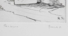 Paesaggio - Stampa di Michele Ricciuti - 1971
