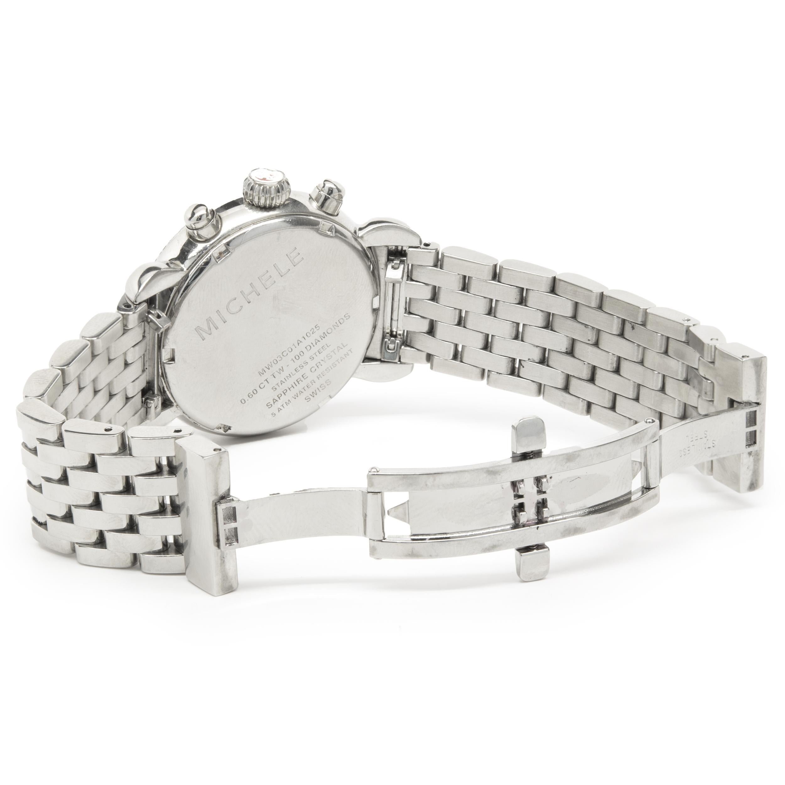 michele csx diamond chronograph