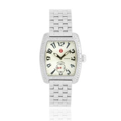 Michele Stainless Steel Mini Urban Deco Watch