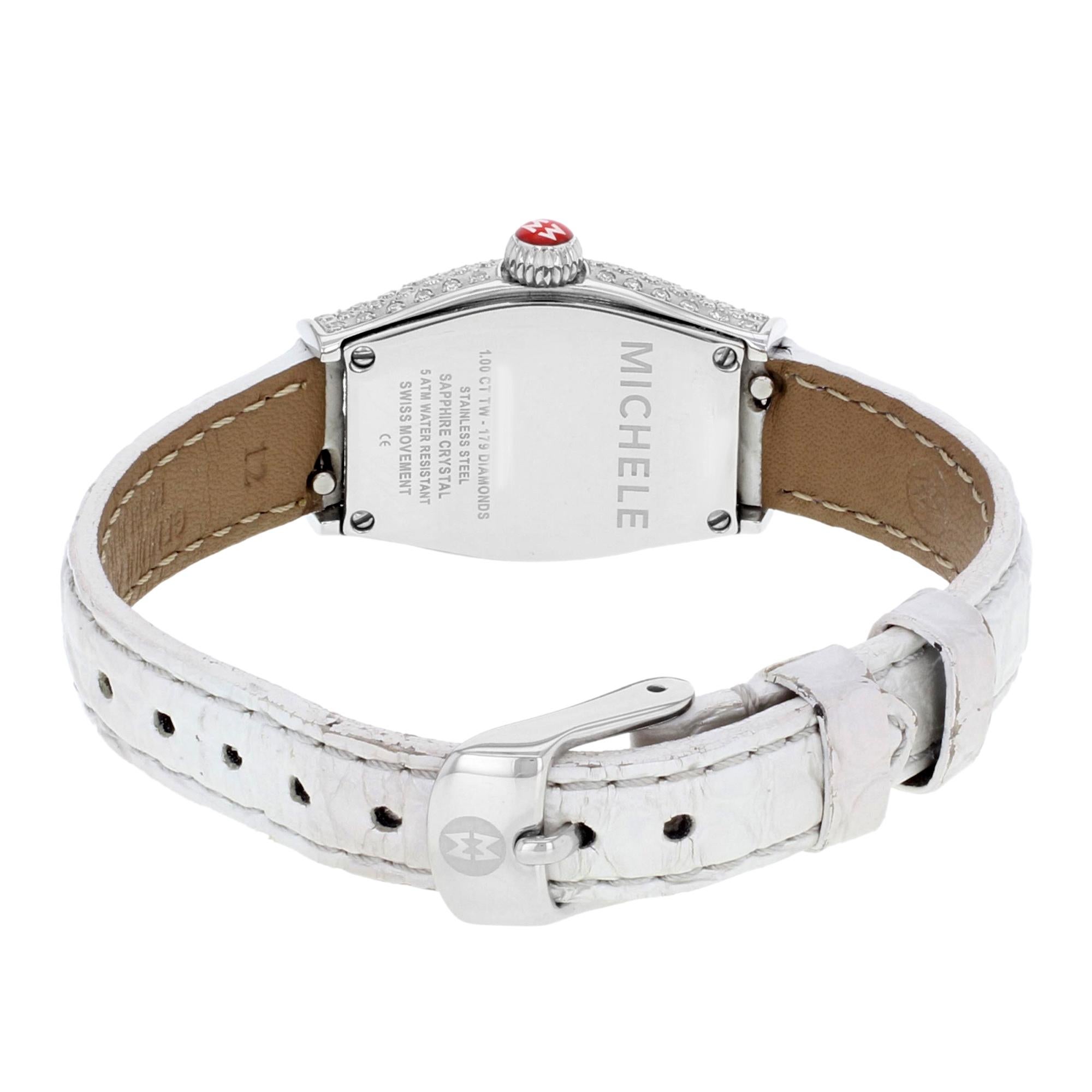 michele coquette diamond watch