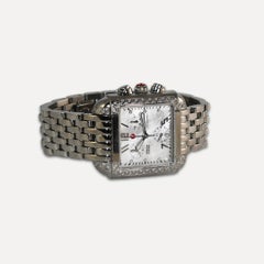 Michele Urban Diamond & Stainless Steel Watch