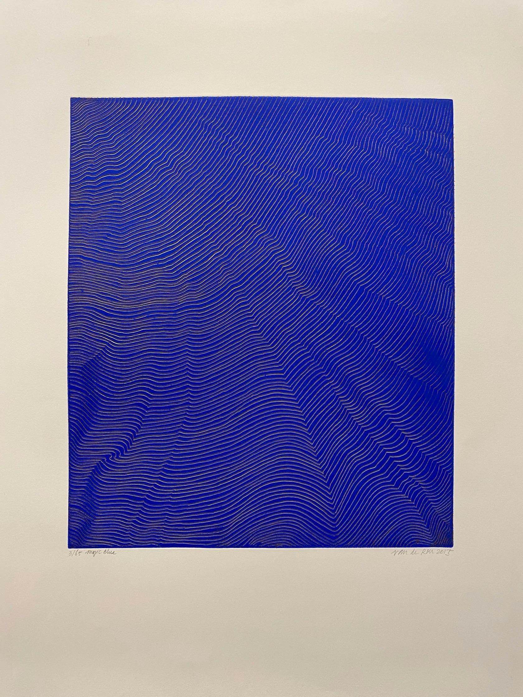 Magic Blue by Michele Van De Roer