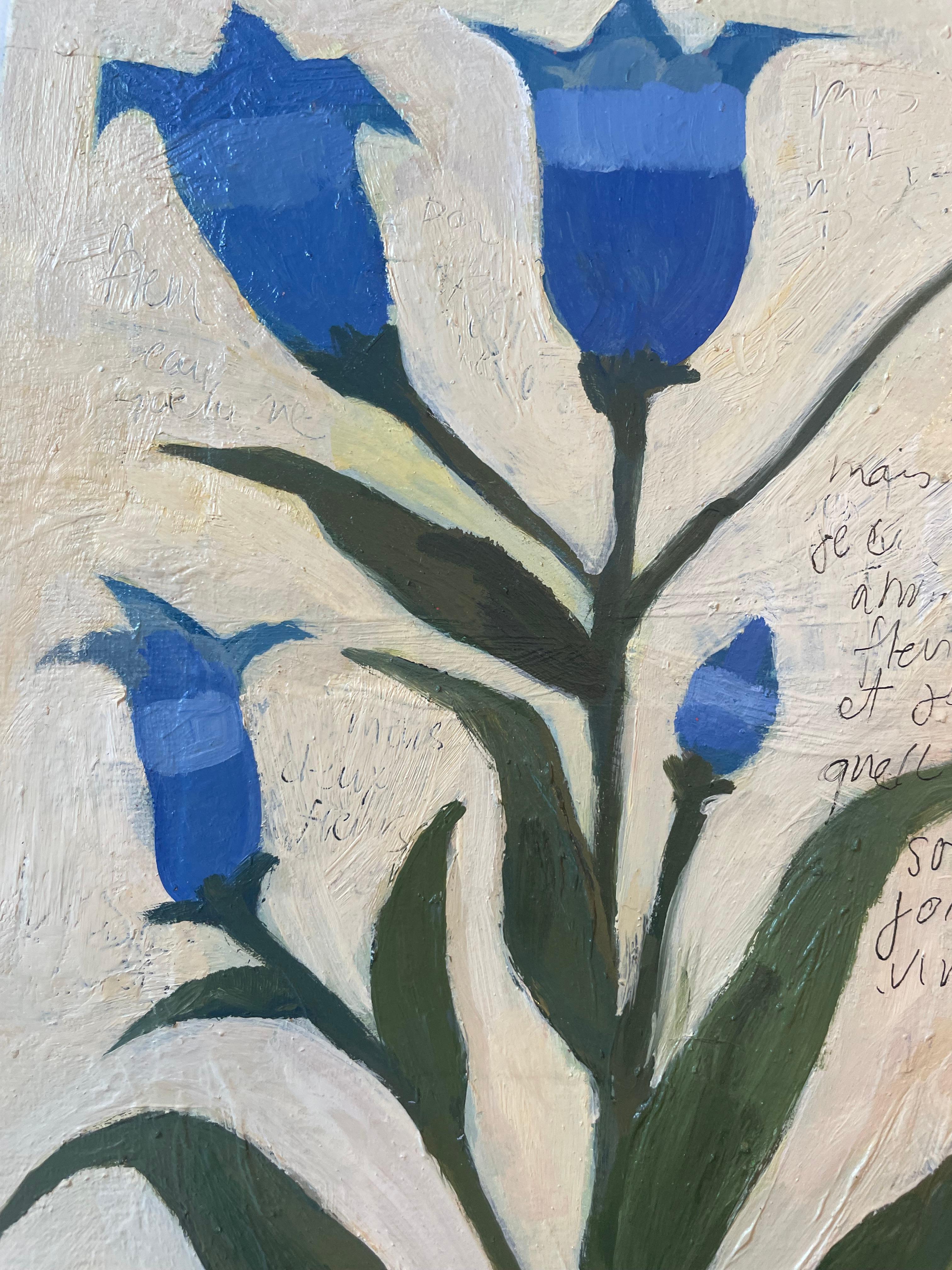 Études Botantiques #14 (Moderne), Painting, von Michele Zuzalek