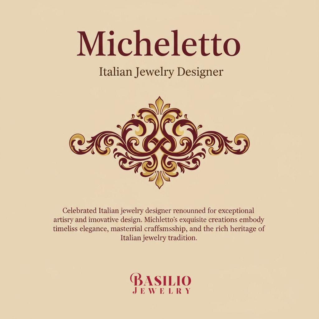 Bracelet rétro italien Micheletto 1950 en or jaune 18 carats en vente 1