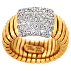 Micheletto Diamond Tubogas Ring