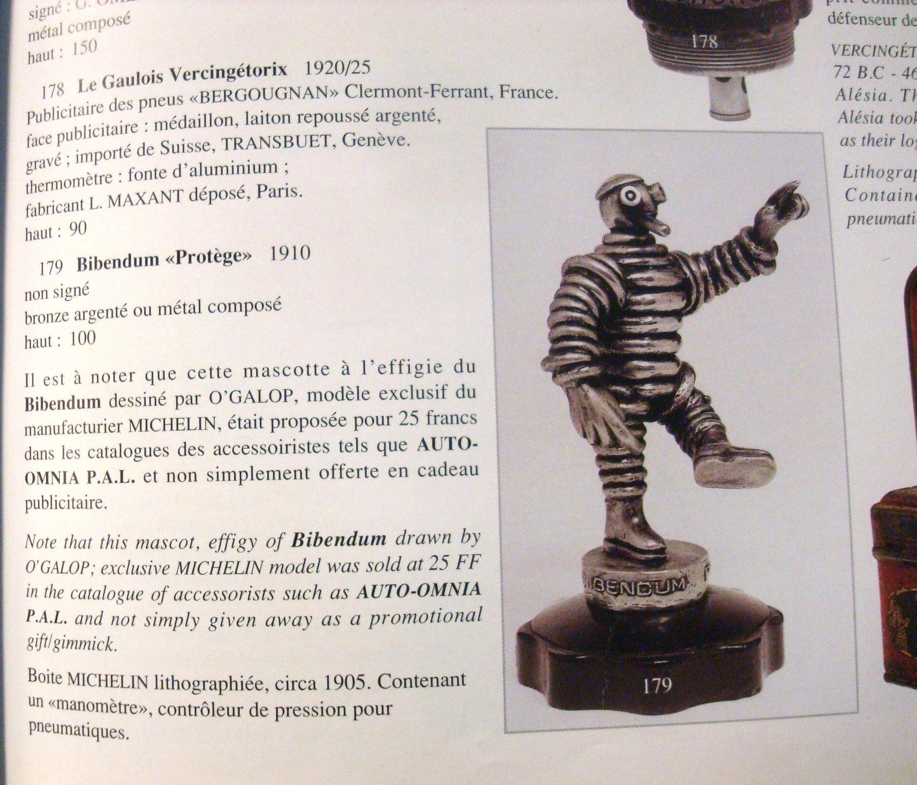 Art Nouveau Michelin 1910 Slim-Skinny Bibendum Bronzo Mascotte Auto Ornamento da Cappuccio in vendita