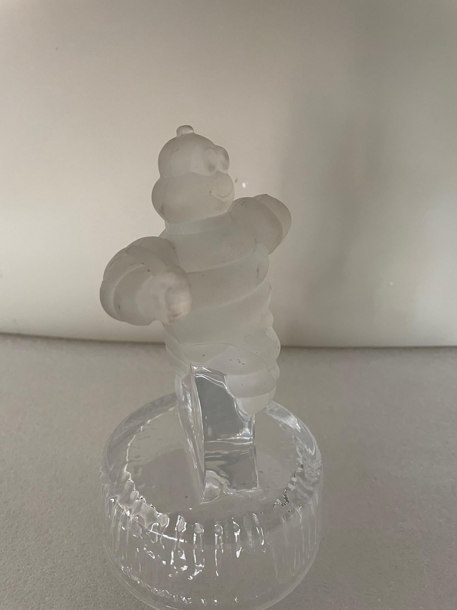 Michelin crystal figure In Good Condition For Sale In Nivelles, BE