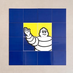 Michelin Set of Original Tiles, circa 1960