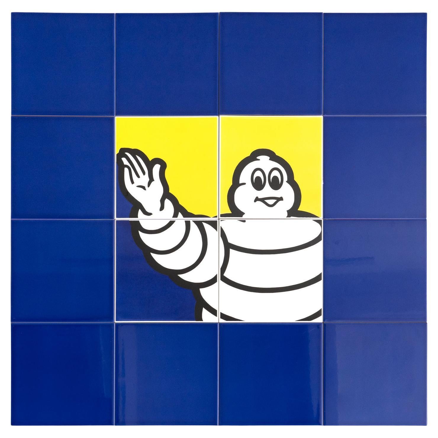 Michelin Set of Original Tiles, circa 1960