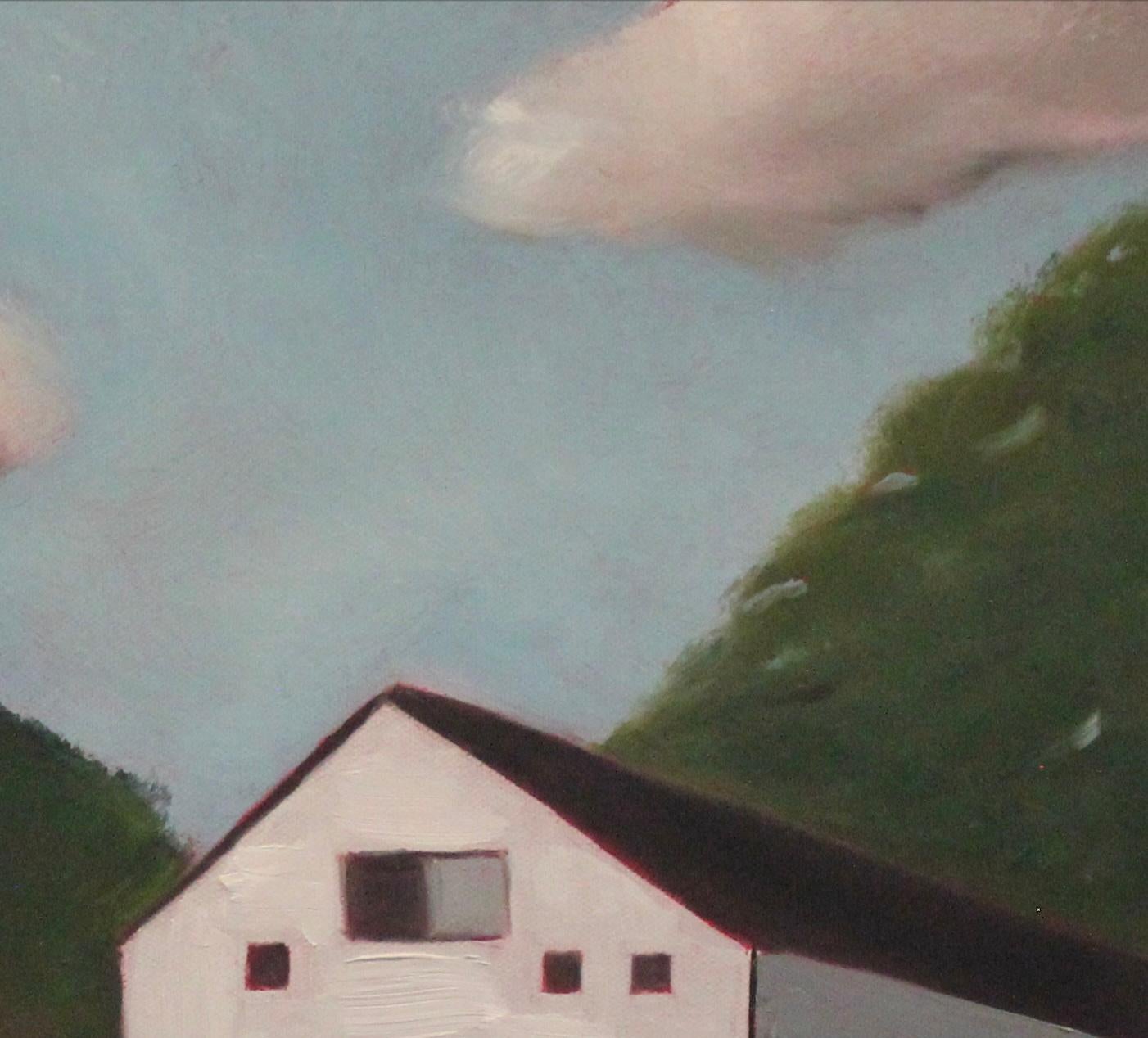 Ein Scheunen für Michael (Zeitgenössisch), Painting, von Michelle Andres