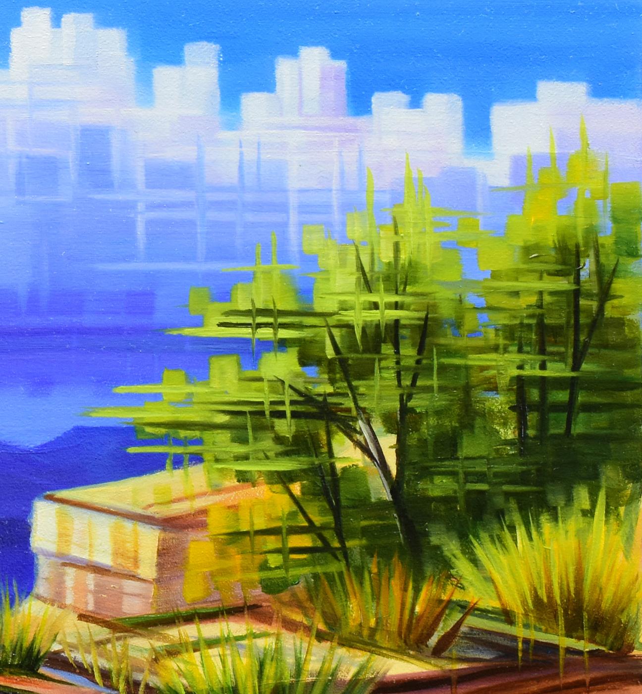 Michelle Condrat's (US based) oil painting 